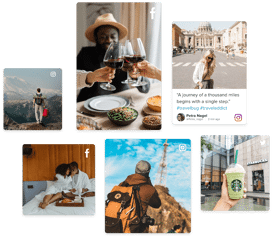 UGC platform for travel brands