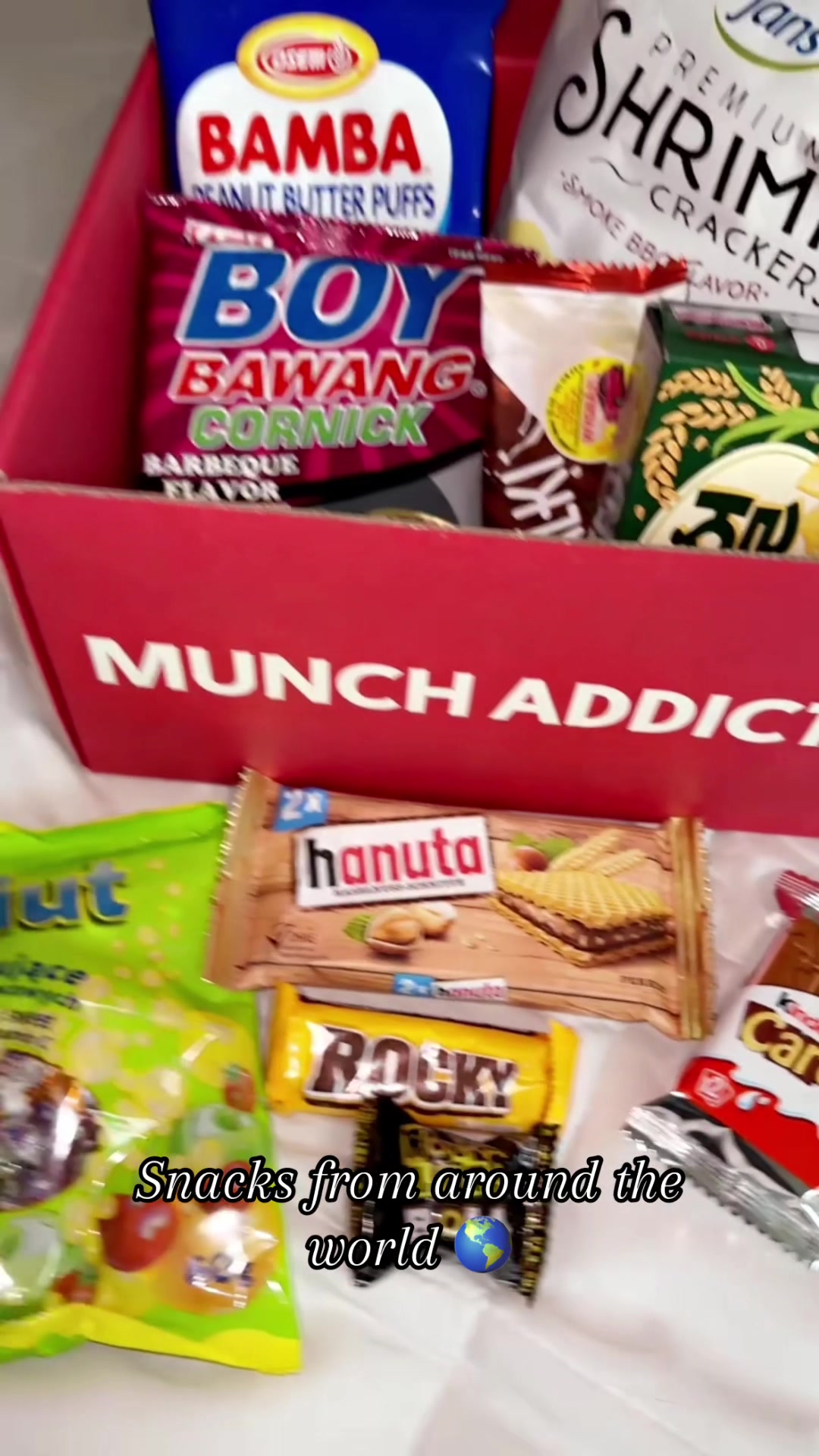 Munch Addict  Exotic International Snacks, Subscription Box & Gifts