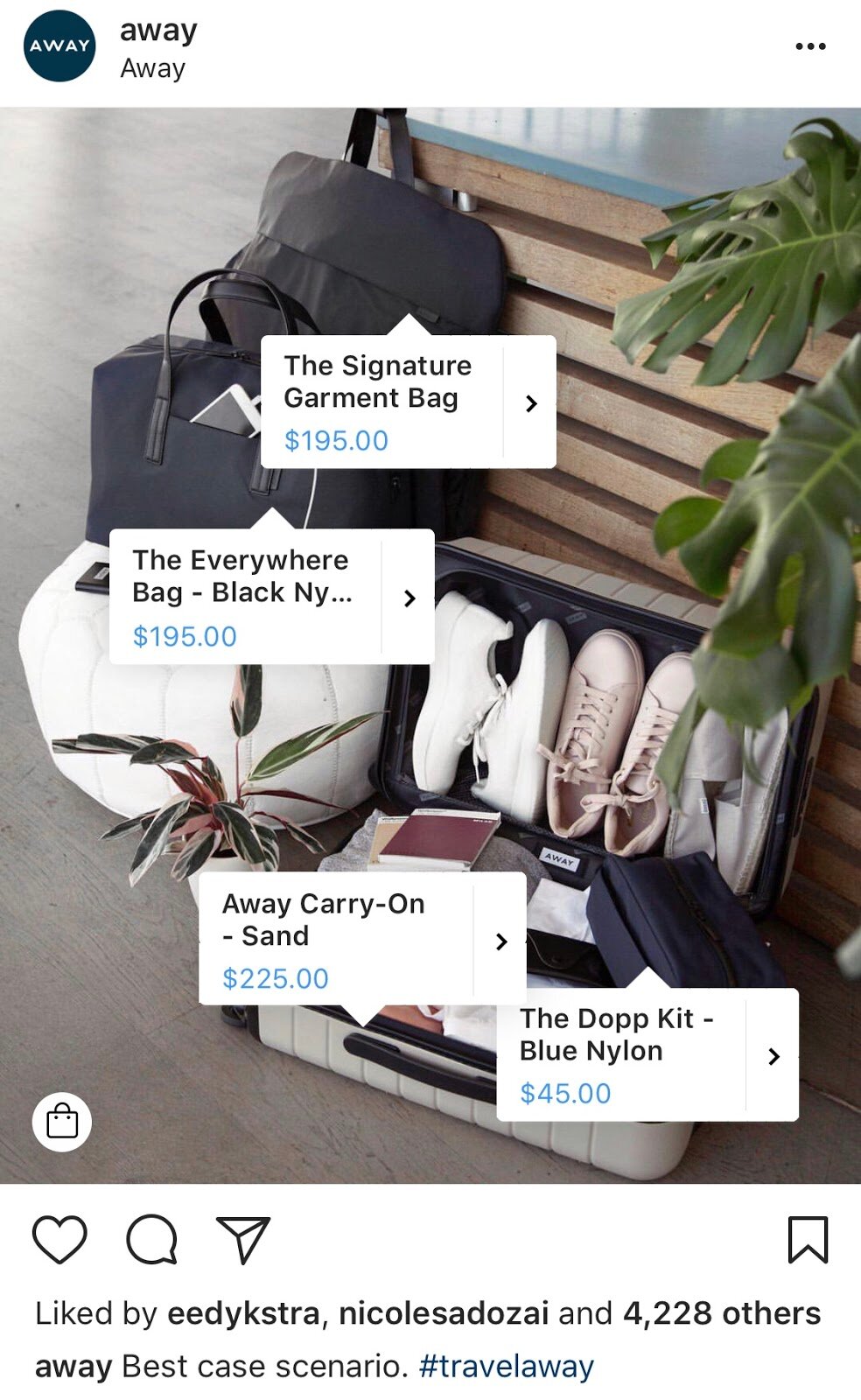 Shoppable feed