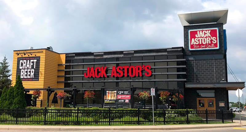 Customers For Jack Astor's Restaurant