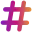 instagram hashtag Icon