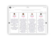 Taggbox airbnb reviews widget on squarespace