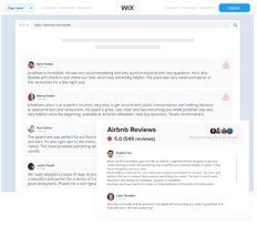 Embed Airbnb Reviews On Wix