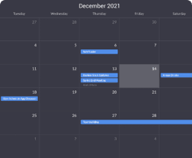 Calendar