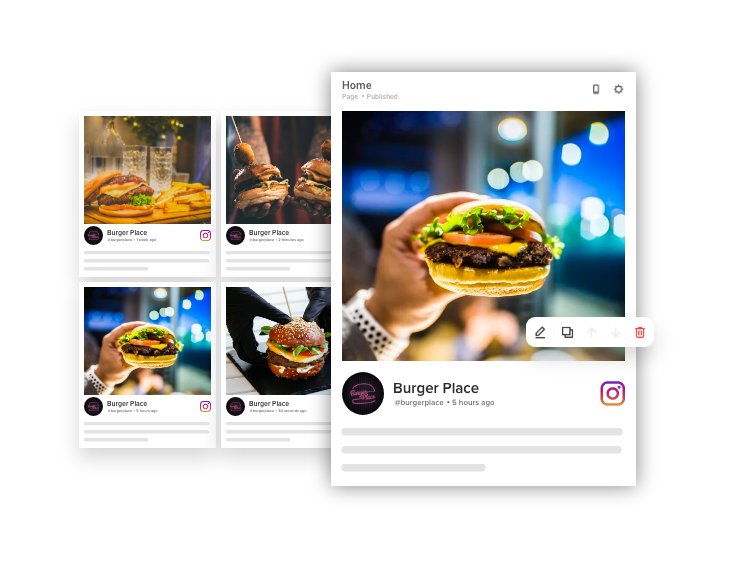 instagram widget sqaurespace