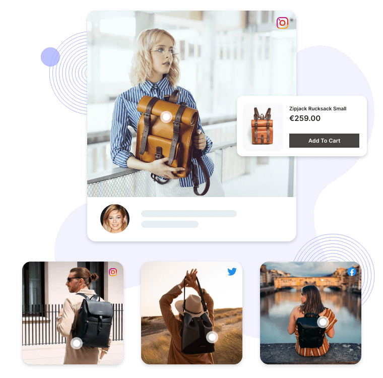 shoppable content