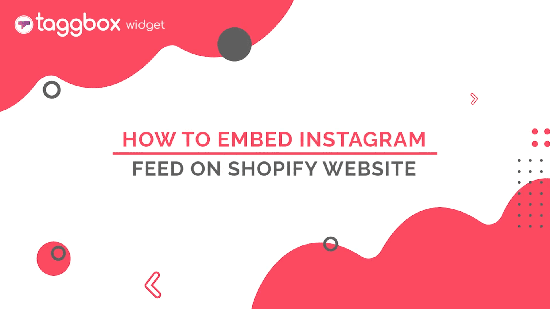 embed instagram widget on shopify