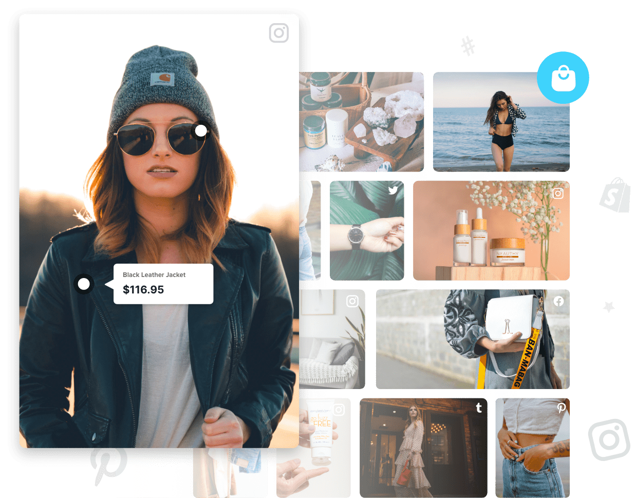 Shoppable Social Wall For Ecommerce