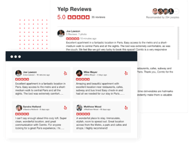 Yelp Reviews Widget