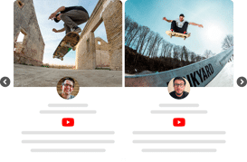 creative themes for youtube video widget