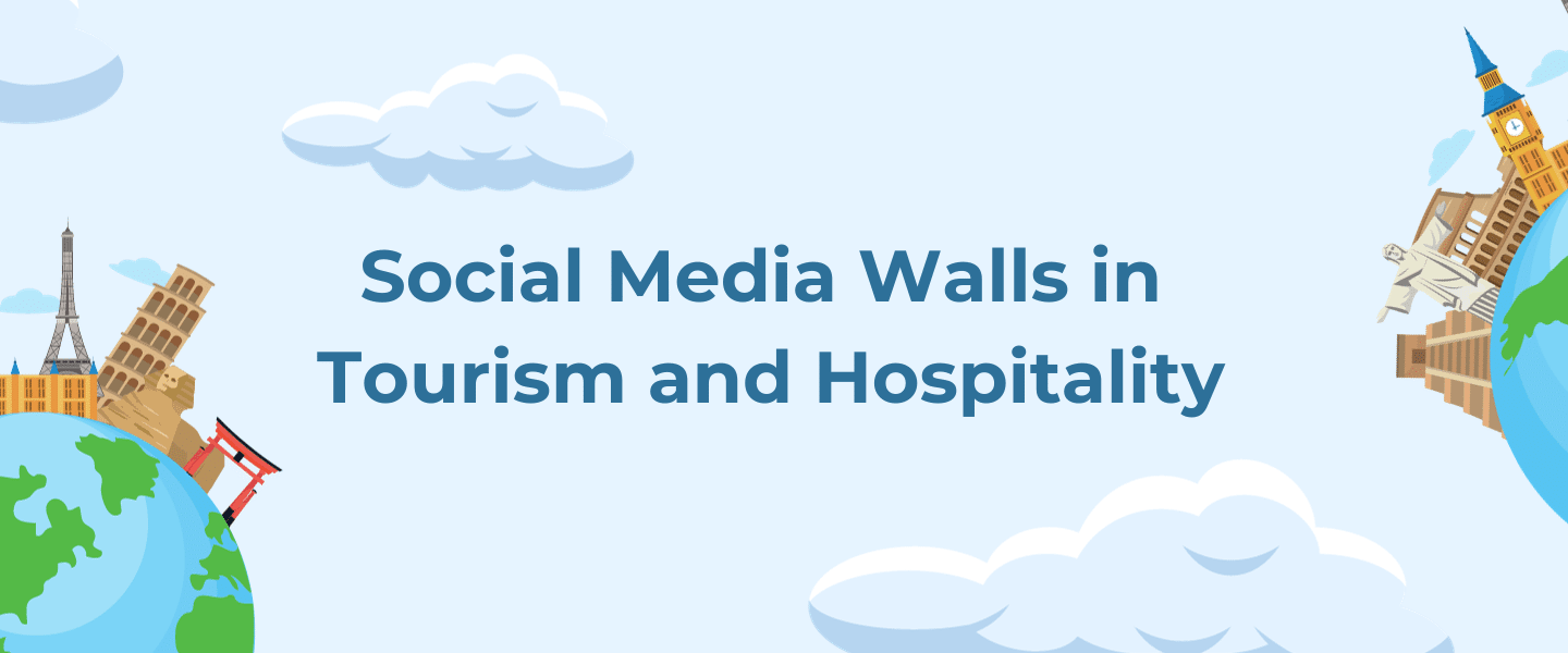 social wall in tourism & hospitality industry