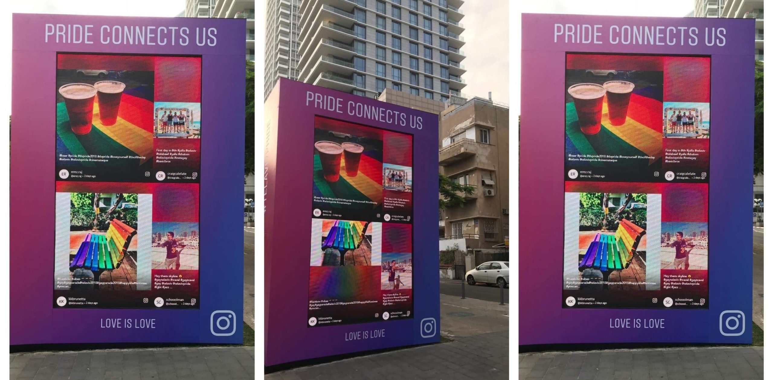 cast instagram on screen