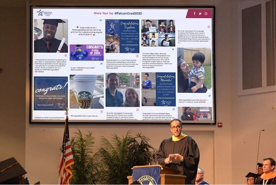 Social Media Walls In College Events