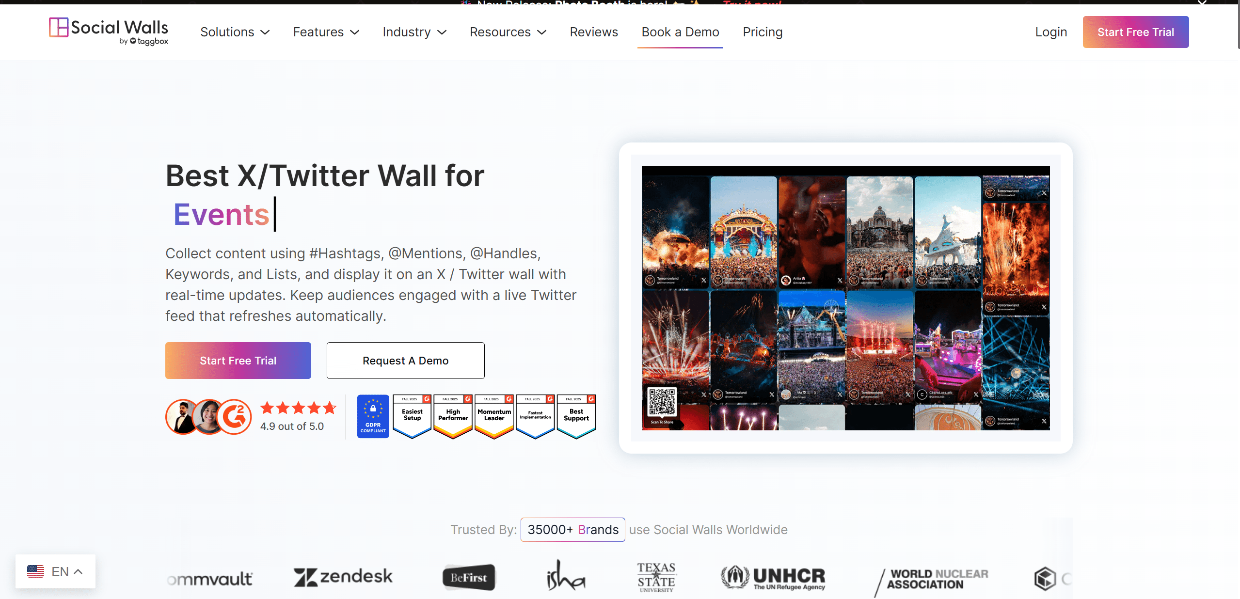 Social Walls 's twitter walll