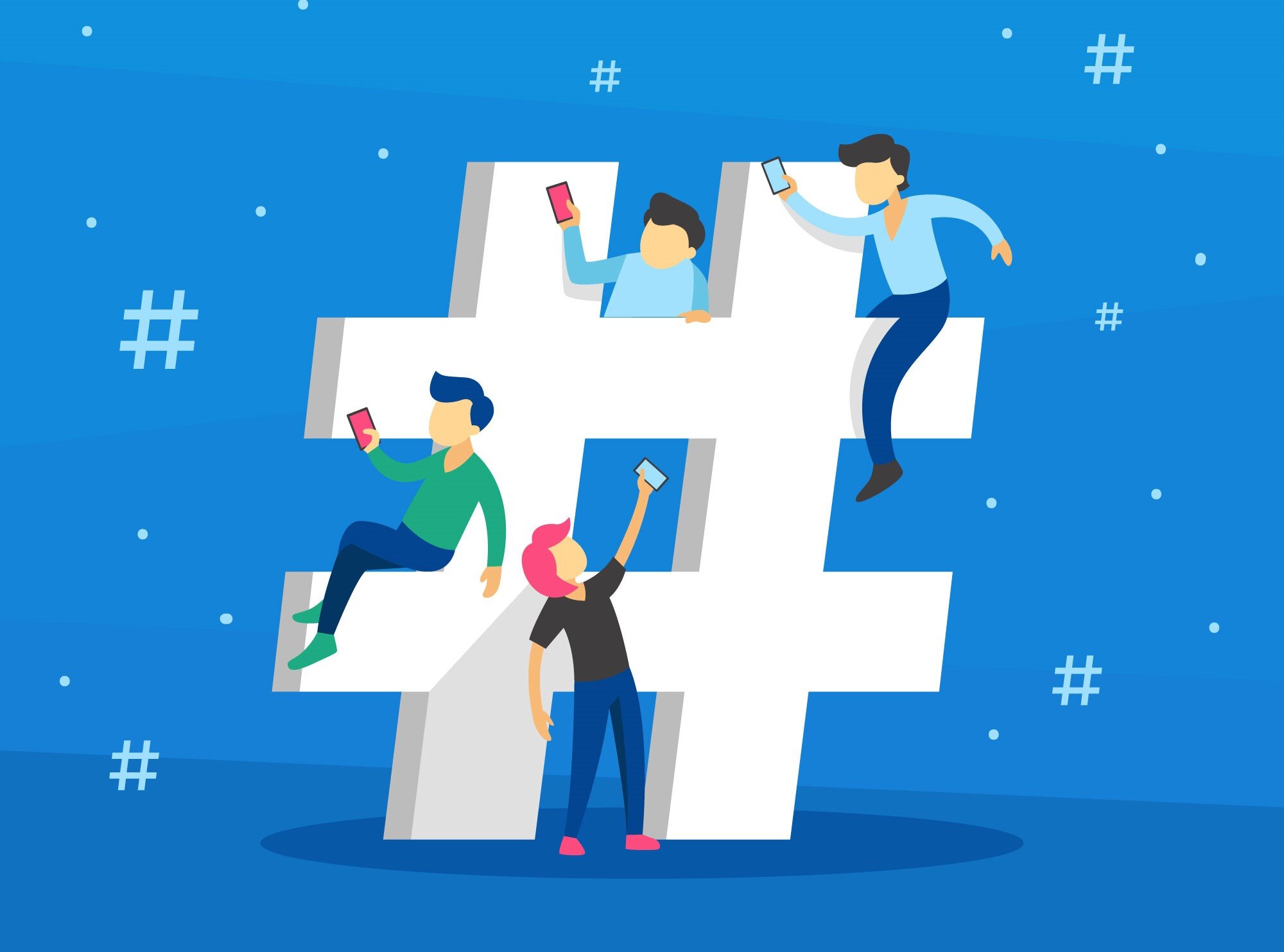 Bluesky Hashtags
