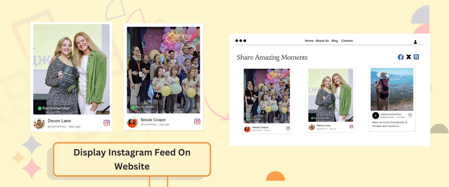 Display Instagram Feed On Website