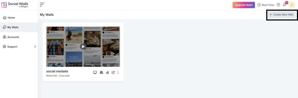 social walls

