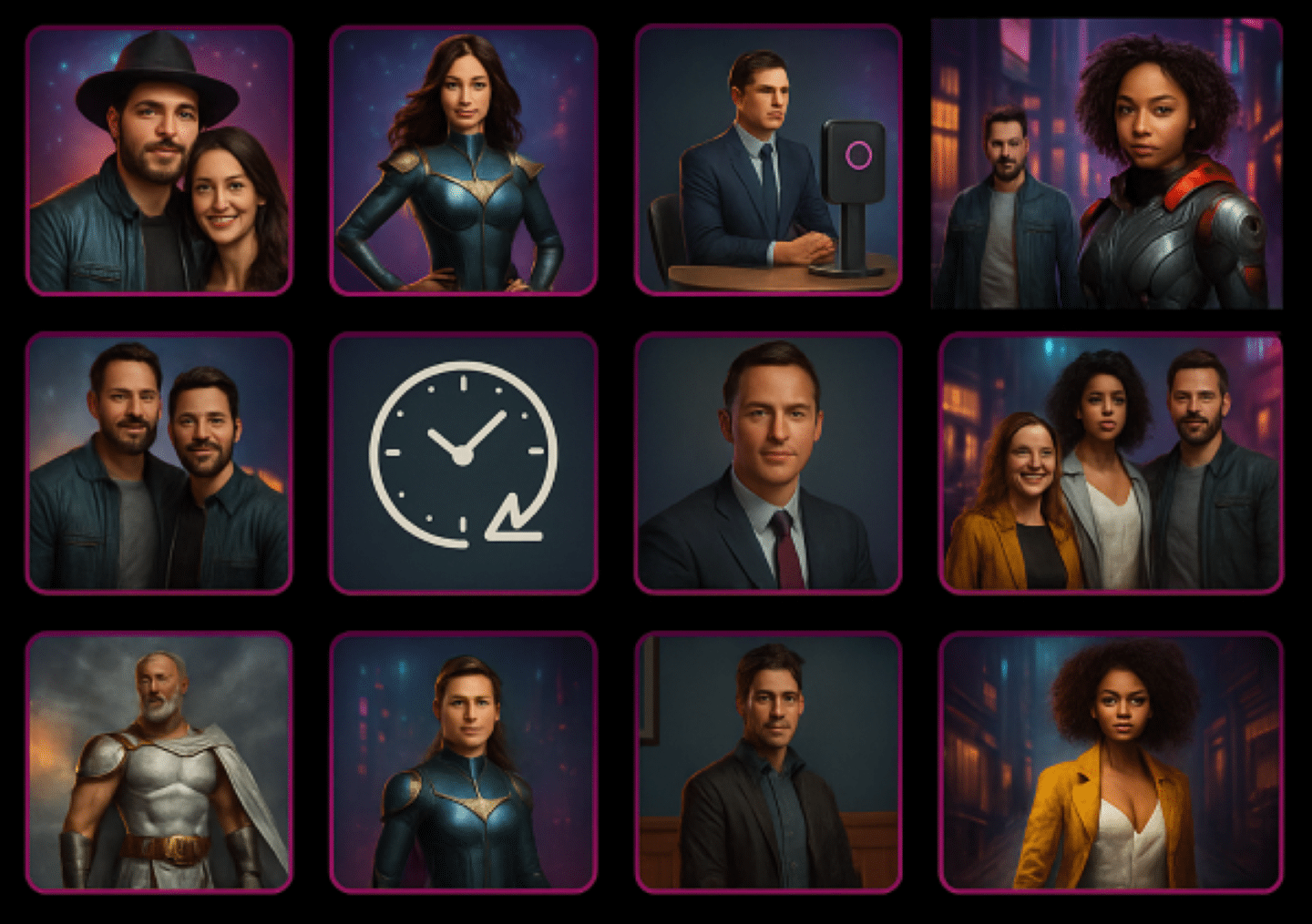 ai generated photo booth