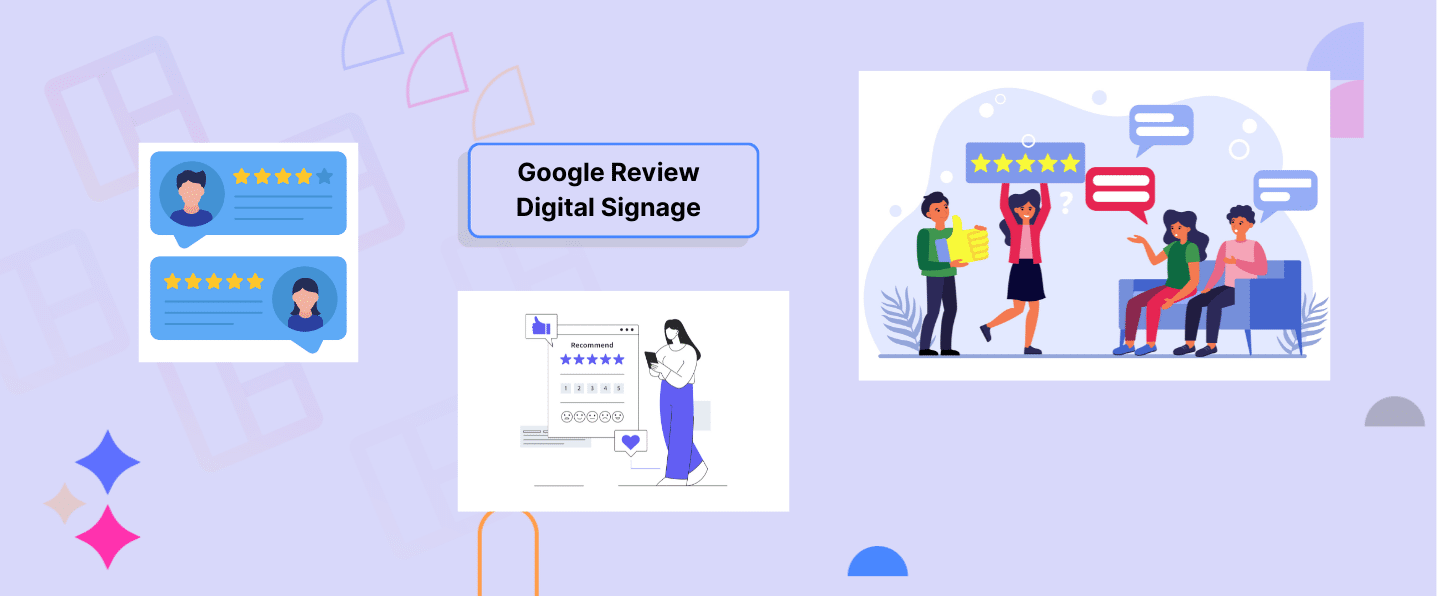 Google Review Digital Signage