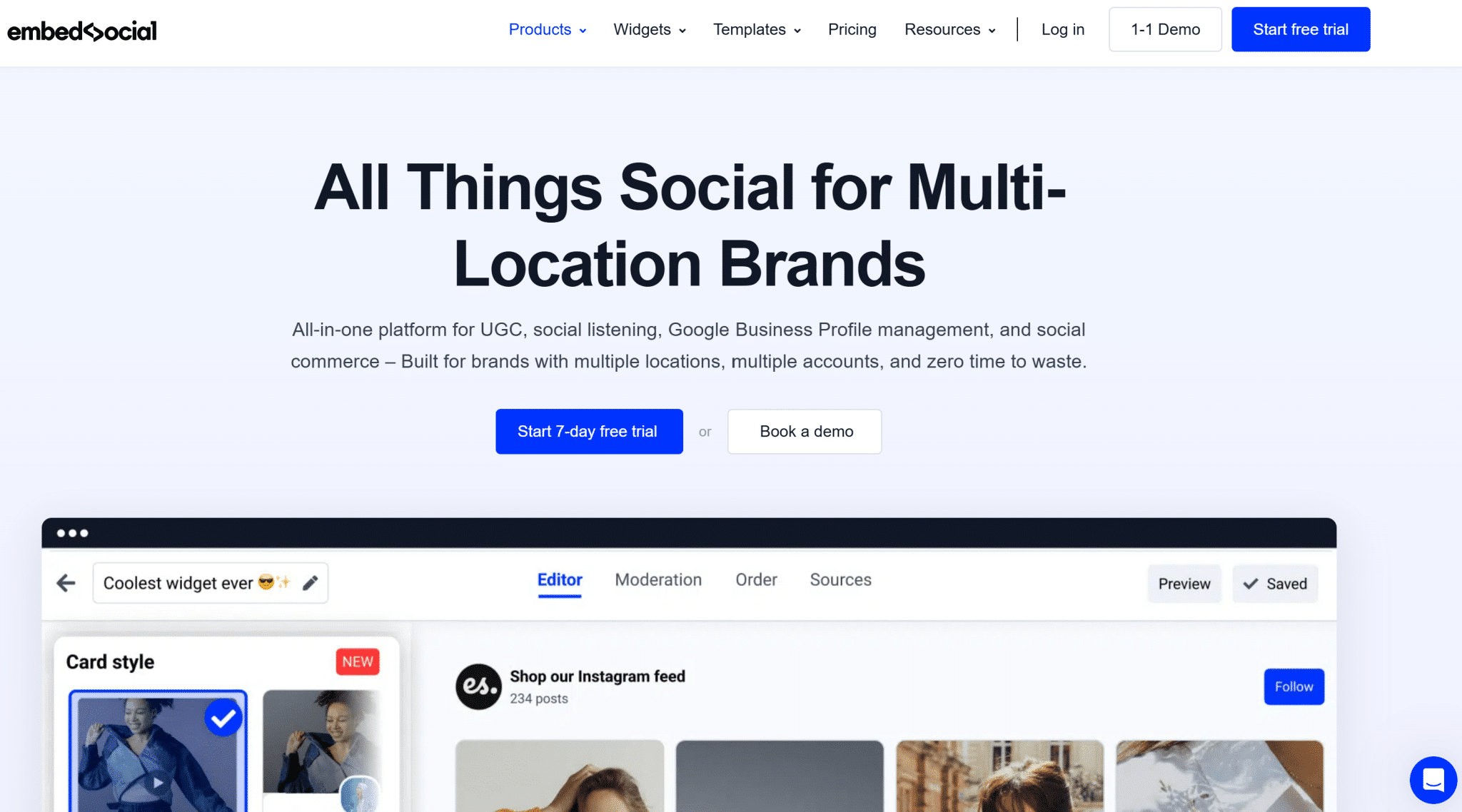 embed social
