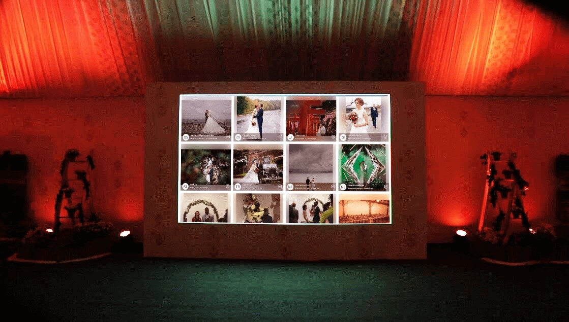 wedding wall
