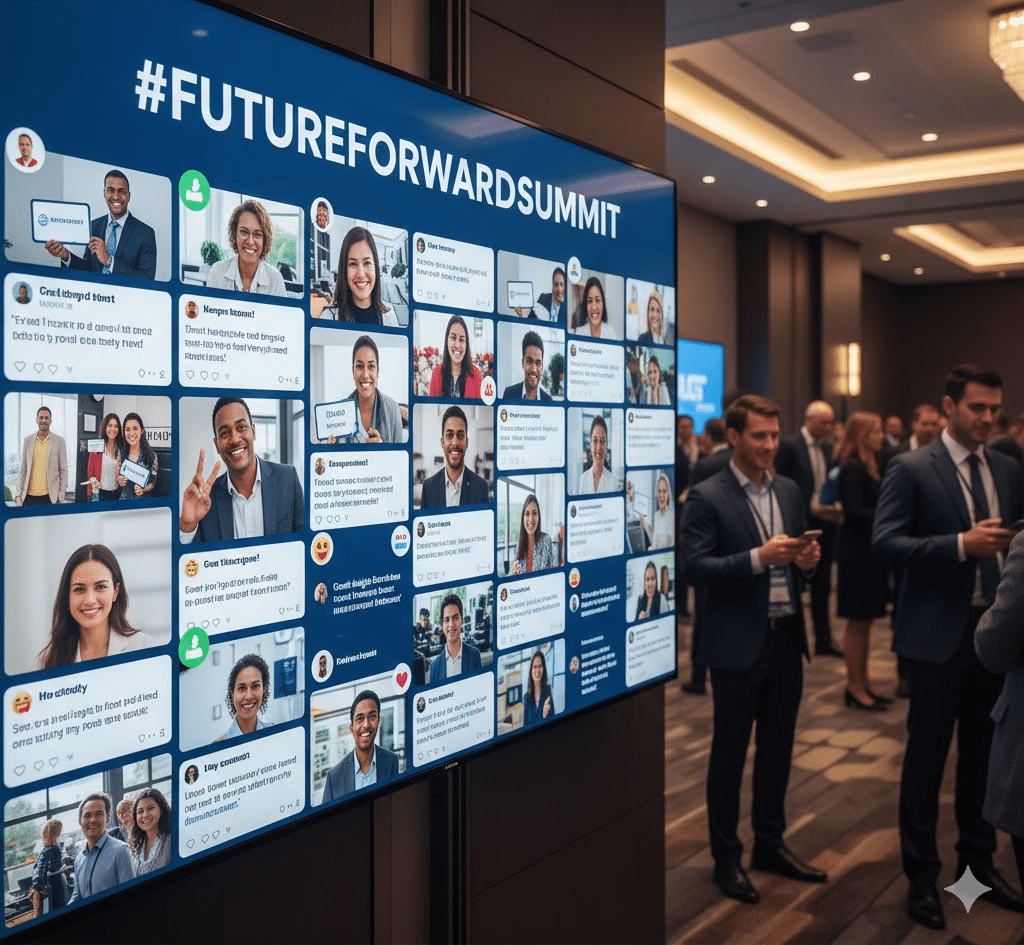 custom hashtags for pre-event engagement