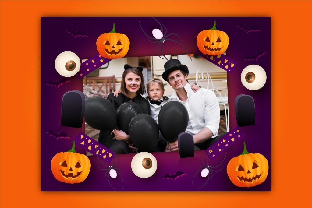 halloween photo booth