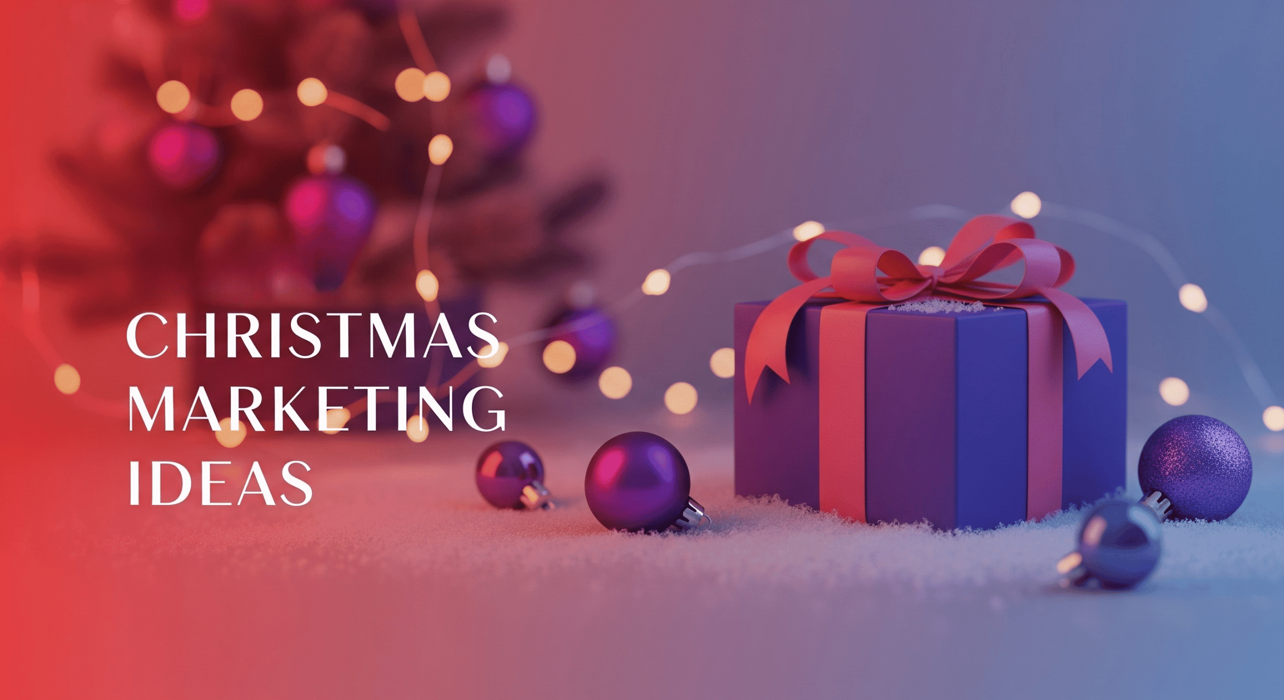 Christmas Marketing Ideas