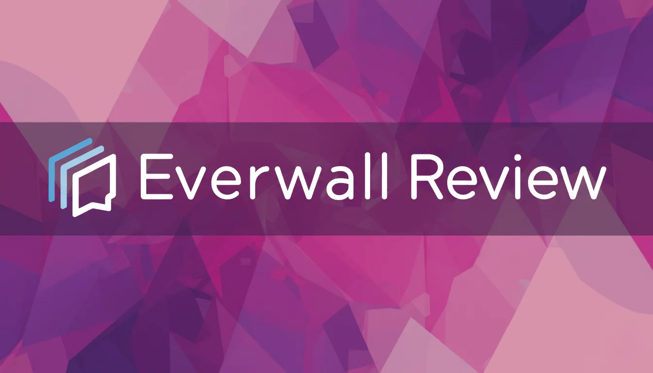 Everwall social media wall review for events