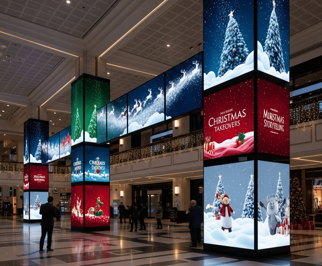 DOOH Advertising Ideas for Christmas