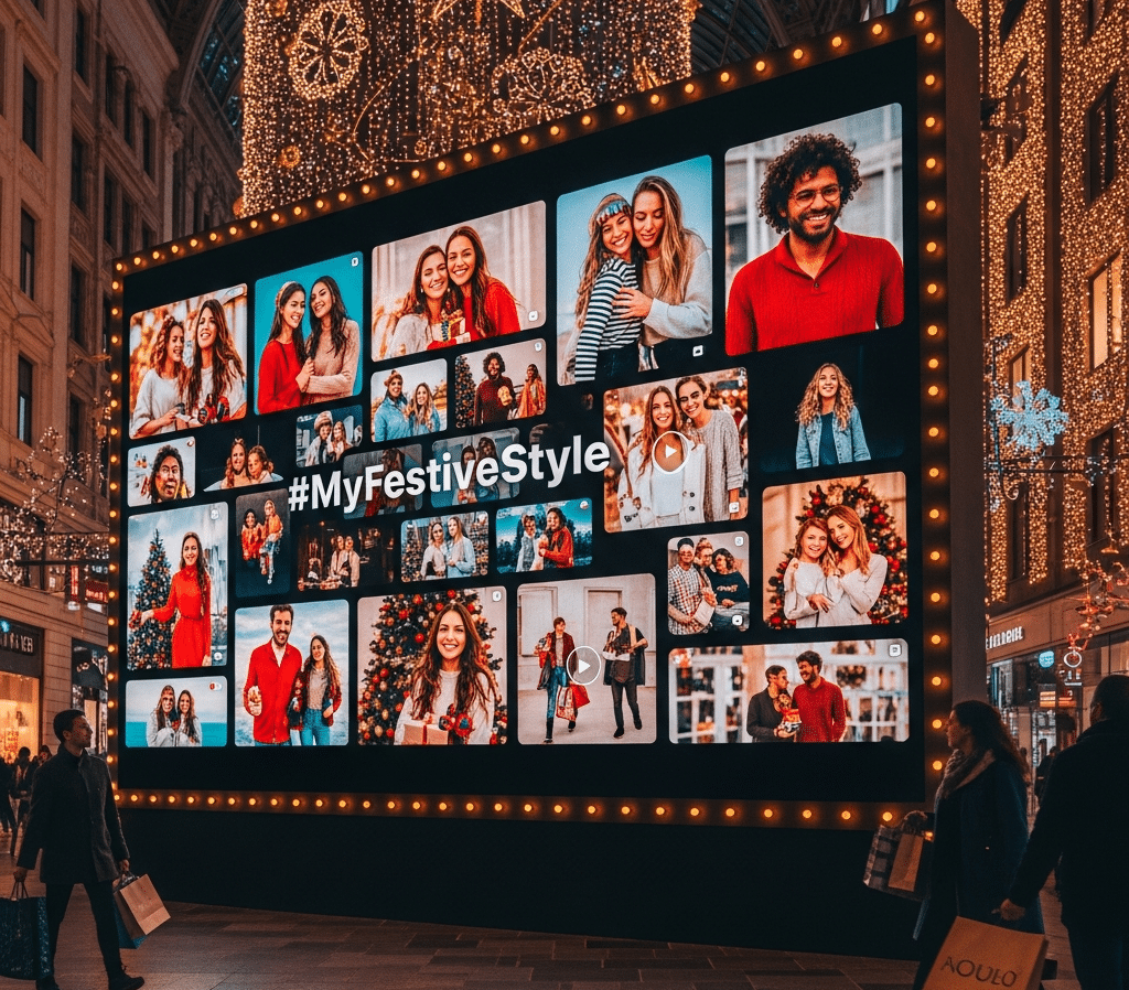 DOOH Christmas Advertising Ideas