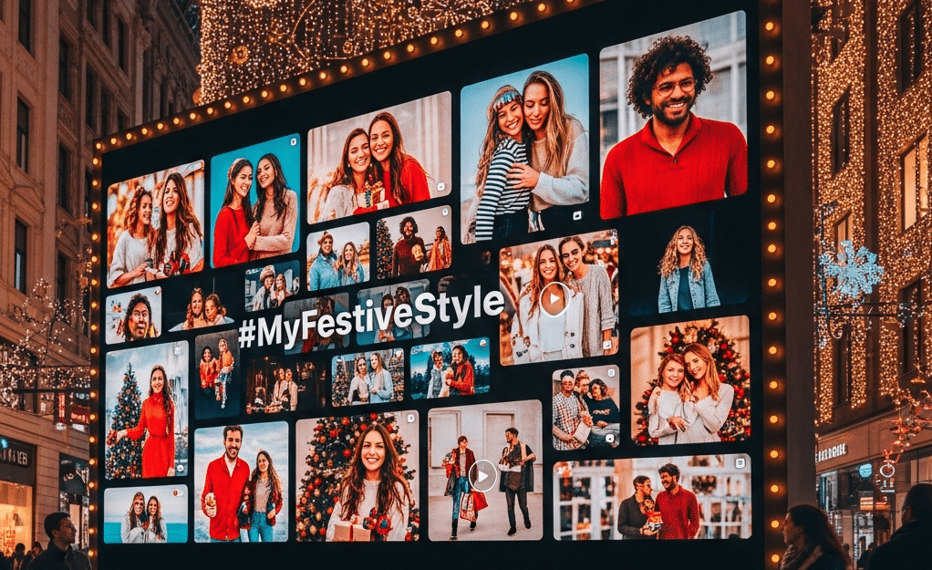 Social Media Marketing idea for Christmas Campaigns