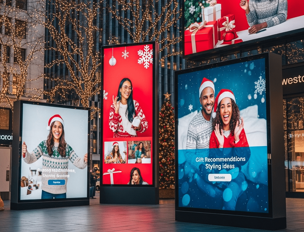 DOOH Advertising Ideas for Christmas