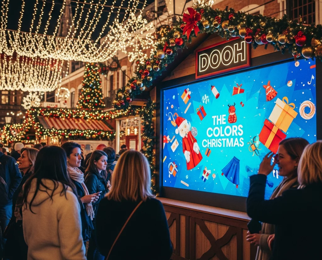 DOOH Advertising Ideas for Christmas