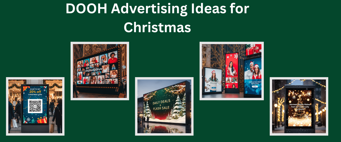 DOOH Advertising Ideas for Christmas