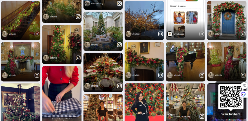 QR-Based Social Wall