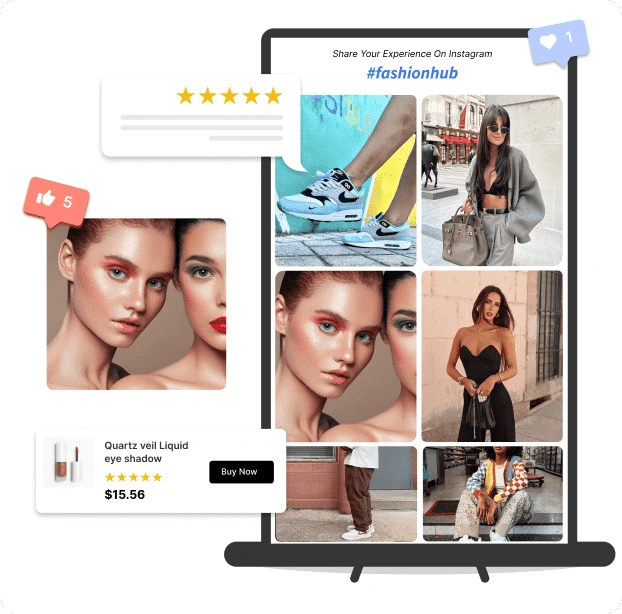 Hashtag Aggregator for ecommerce stores