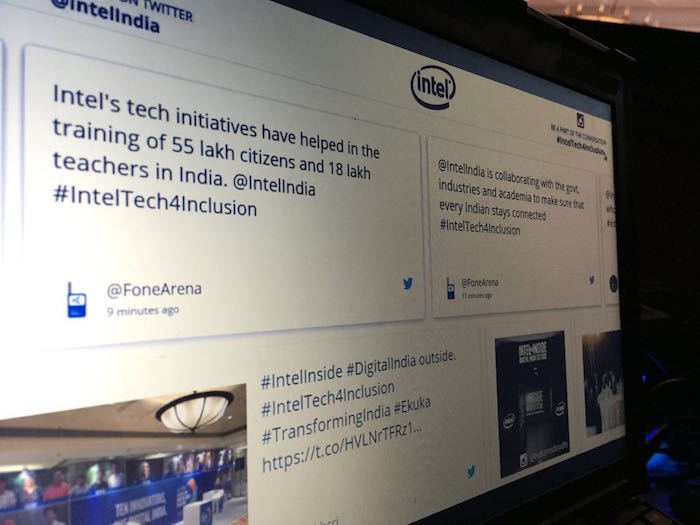 intel social wall blog