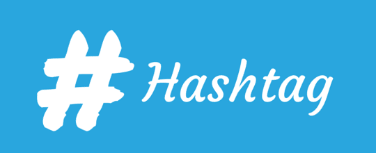 event hashtag