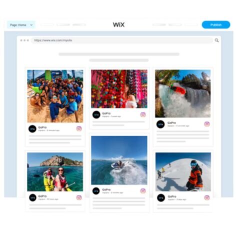 add Instagram feed to wix website