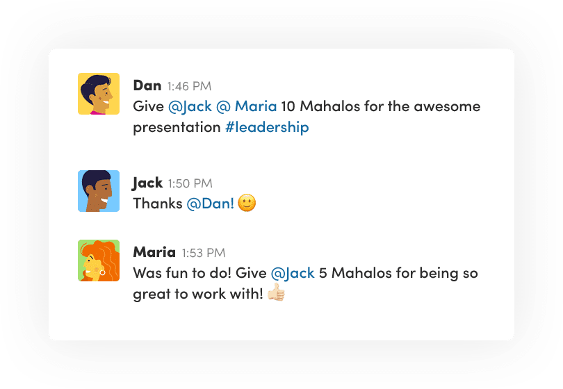 Attention to Employees’s Good Work