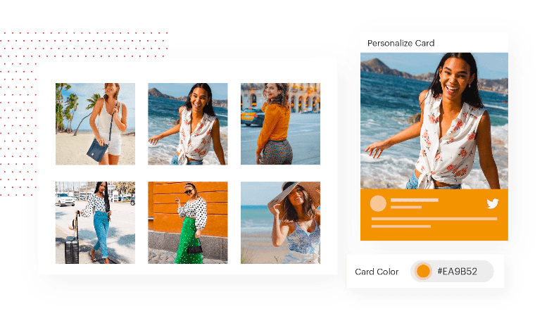 personalize the content