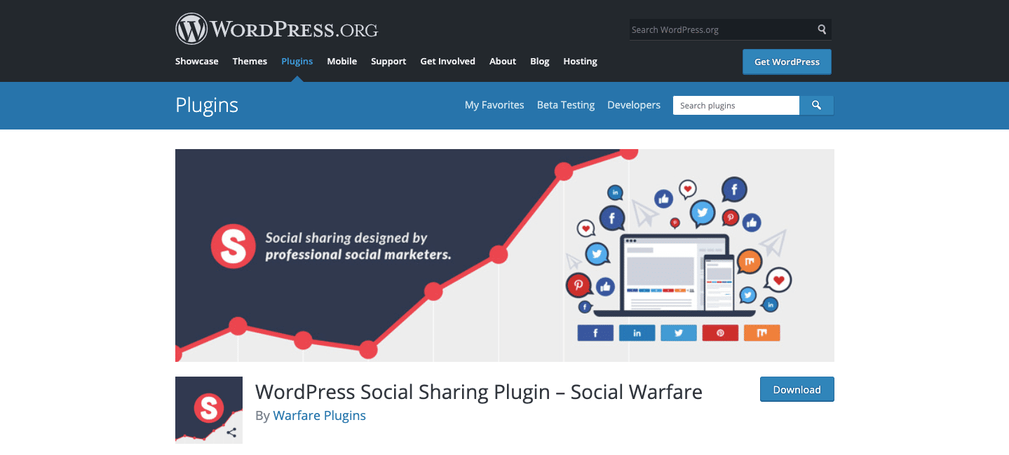 WordPress social media widgets