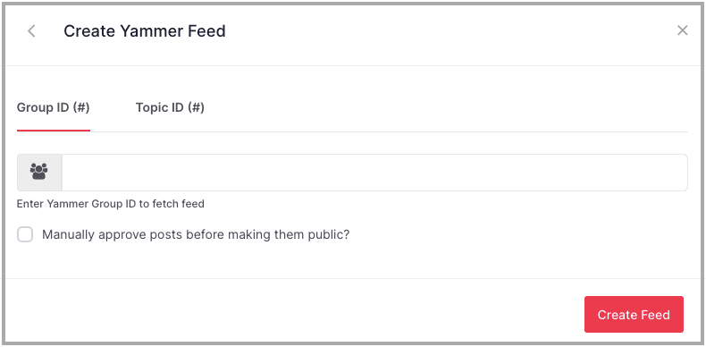 yammer feed in sharepoint