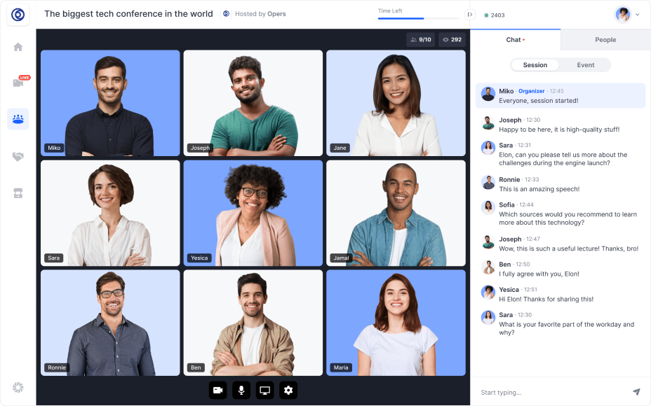 Facilitate Live Chat For Better Interactivity