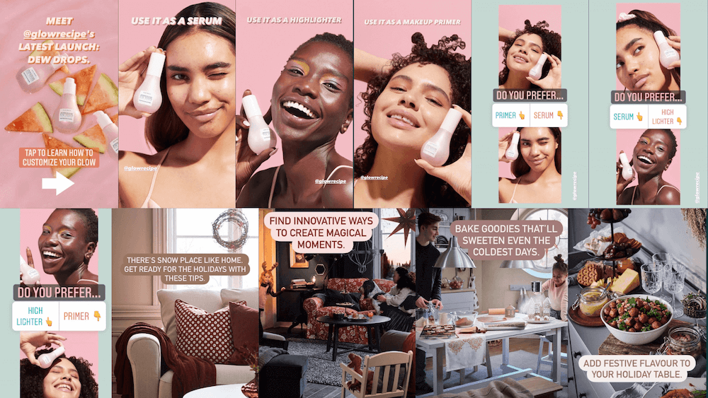 creating instagram stories for business