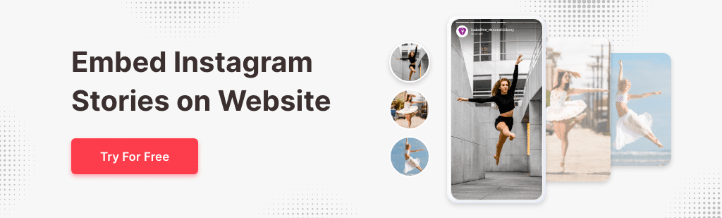 embed instagram stories on website