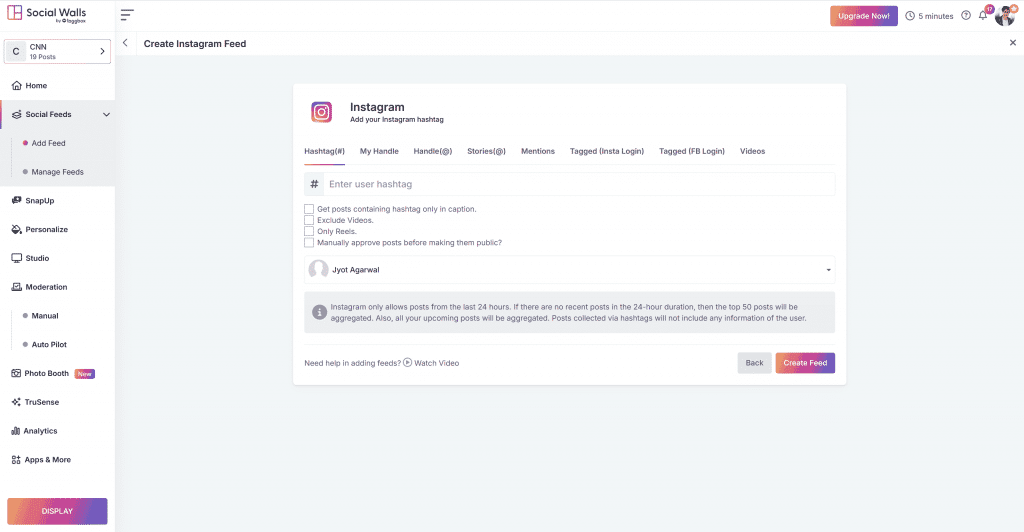 Instagram Feed Social Walls