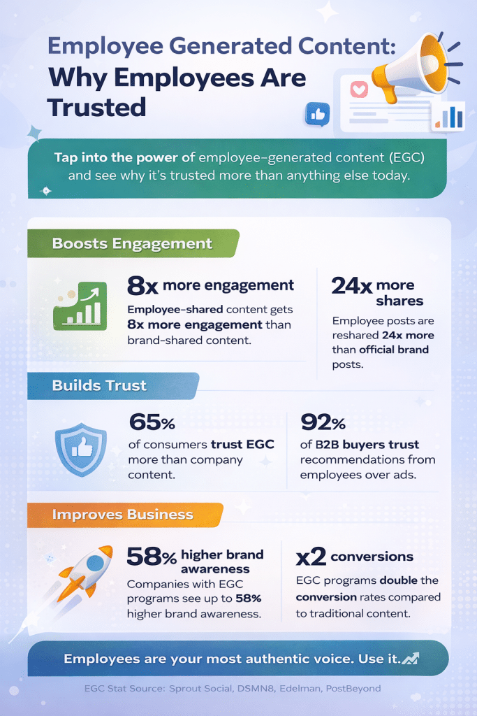 employee generated content stats
