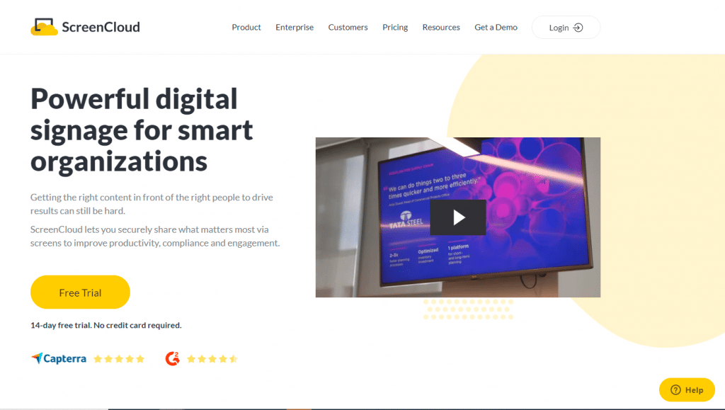 Screencloud Digital Signage